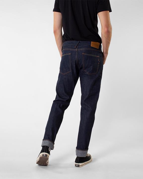 Jeans Jim Regular Slim Dry Selvedge Donkerblauw 2